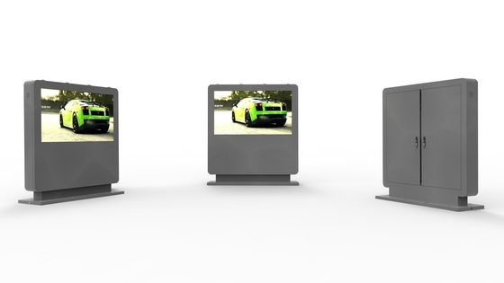 OEM LCD exterior que anuncia a exposição, 32&quot; tela fixada na parede da indicação digital