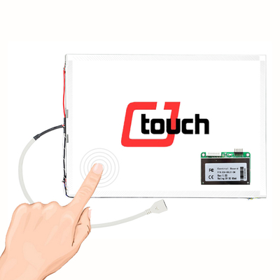 Painel de toque acústico de CJTOUCH, painel do tela táctil de 17 polegadas para a máquina ATM da posição do quiosque