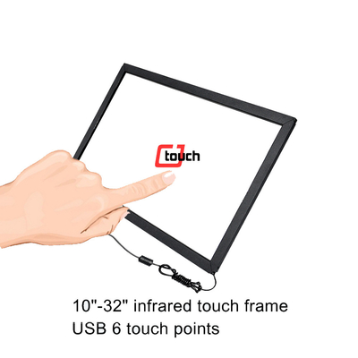 50&quot; 10 pontos do tela táctil infravermelho de Digitas para Whiteboard interativo