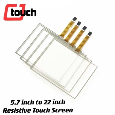 5 painel de toque Resistive do fio do fio 4 5.7-22 polegadas 35 milhão durabilidades dos toques