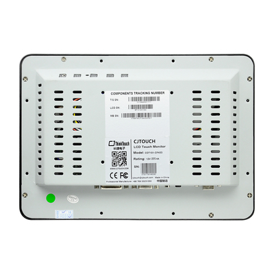 12,1 tela de monitor do toque de USB VGA DVI PCAP da polegada com vidro moderado
