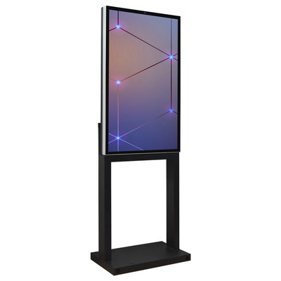 2K LCD exterior que anuncia a exposição, 32&quot; lêndeas do quiosque 2000 do tela táctil da posição do assoalho