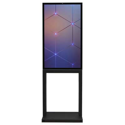 2K LCD exterior que anuncia a exposição, 32&quot; lêndeas do quiosque 2000 do tela táctil da posição do assoalho