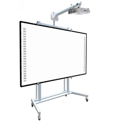 uma educação Whiteboard interativo de 82 polegadas para o quadro de ensino de liga de alumínio