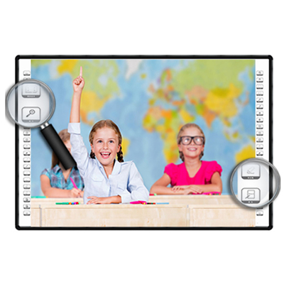 Digitas eletrônicas infravermelhas Whiteboard interativo para escolas 78 polegadas