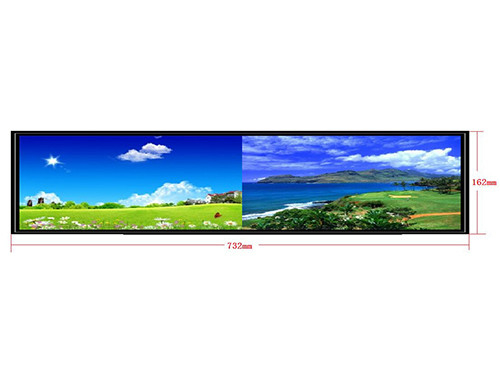 1920X380 a barra esticada definição Lcd indica 19,1 polegadas para anunciar