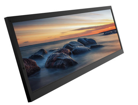 1500cd/m2 esticou a exposição do Lcd da barra, IPS painel de um Ultrawide Lcd de 36,5 polegadas