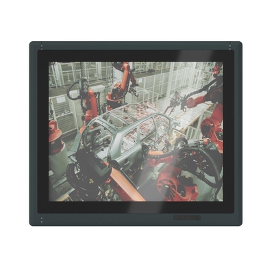 Monitores de exposição industriais do OEM, 15&quot; tela táctil capacitivo Resistive 1024x768