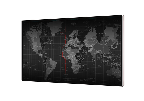 32&quot; placa do ensino do tela táctil, 350cdm que anuncia o monitor de exposição