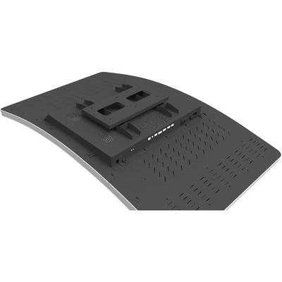 o monitor curvado 43 polegadas do tela táctil, tela de computador do jogo do IPS curvou-se