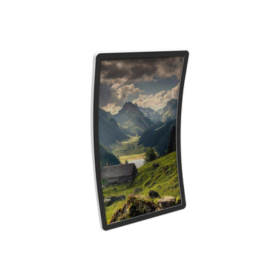 o monitor curvado 43 polegadas do tela táctil, tela de computador do jogo do IPS curvou-se