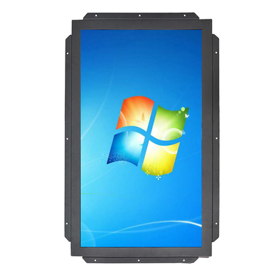 Painel infravermelho Vandalproof do monitor de um toque de 32 polegadas com vidro moderado 60Hz