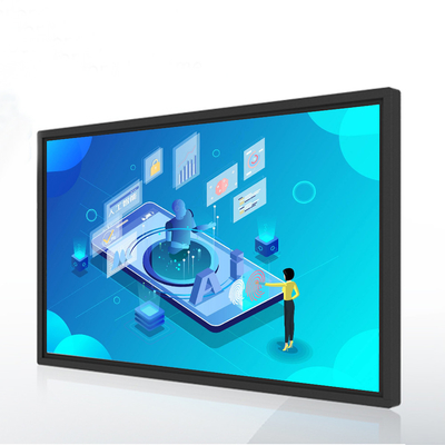 Monitor de exposição Vandalproof de 55inch HD LCD, tela táctil do quadro do IR para a educação