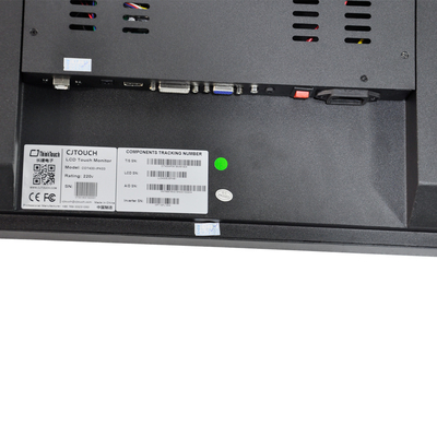 Monitor de exposição Vandalproof de 55inch HD LCD, tela táctil do quadro do IR para a educação