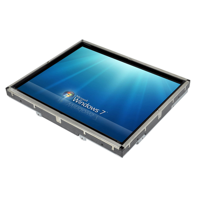 Tela táctil infravermelho legível da luz solar, monitor Vandalproof do LCD do quadro aberto