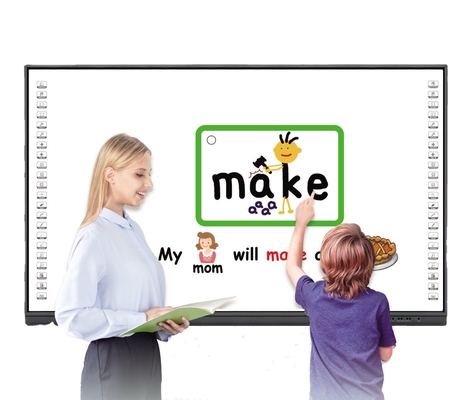 95&quot; educação Whiteboard interativo, tudo em uma placa 3840x2160 esperta interativa